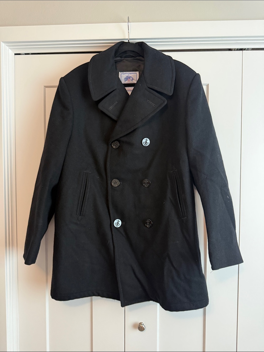 DSCP Quarterdeck Collection Navy Issued Pea Coat